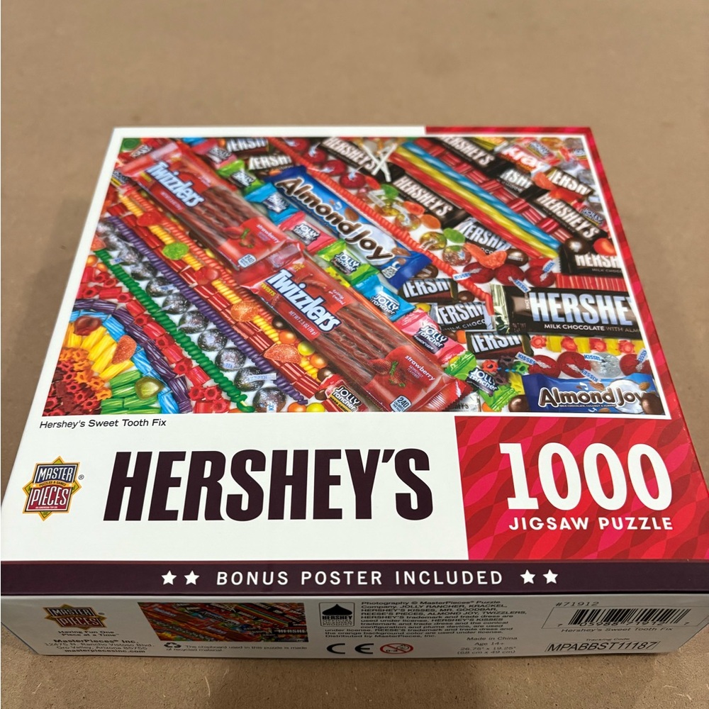 Hershey's 1000 Piece Jigsaw Puzzle